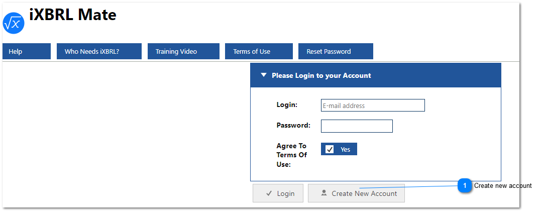 Creating an account